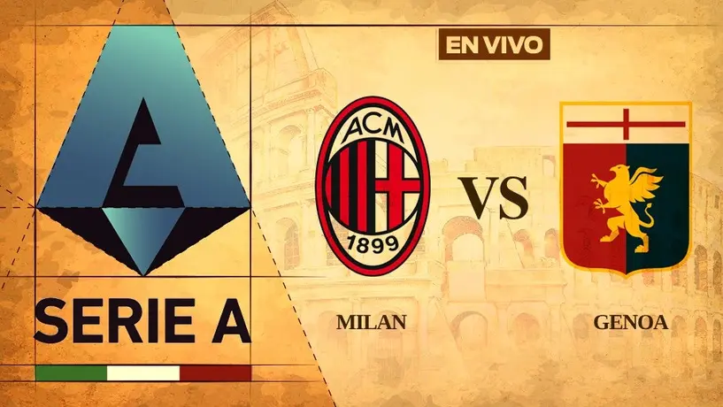 Milan vs Genoa EN VIVO Serie A Jornada 16