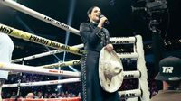 Camila Fernández tuvo su redención en la pelea de Jaime Munguía