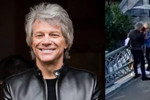 ¡Un héroe! Bon Jovi salva a mujer que intentaba saltar de un puente por un ataque de crisis