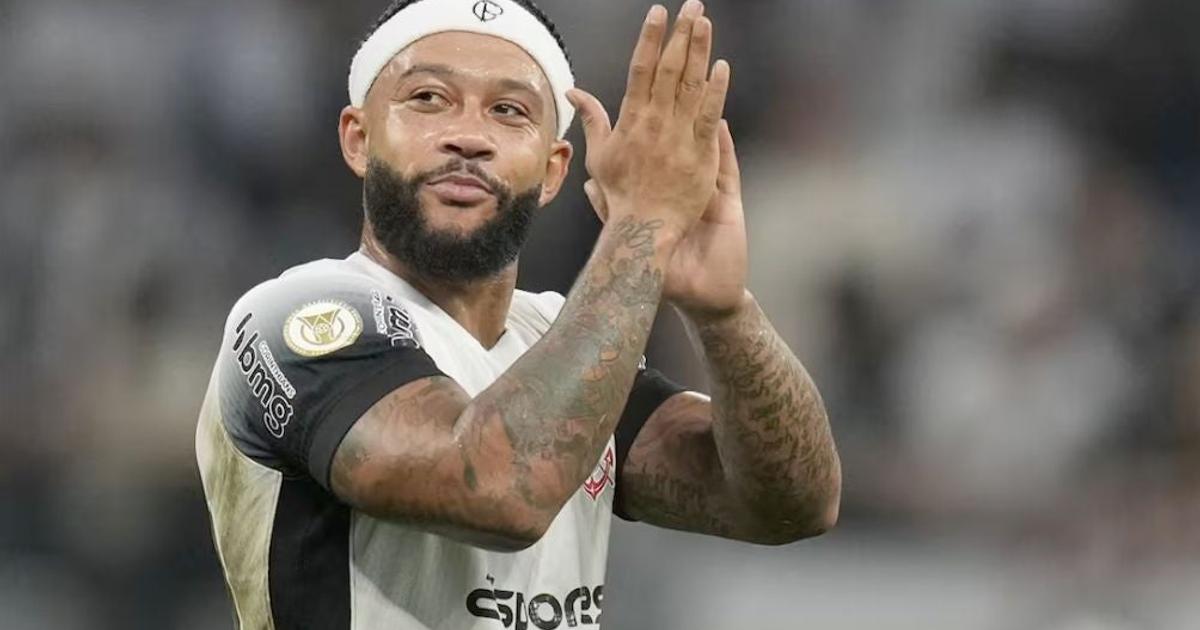 Corinthians podría rescindir el contrato de Memphis Depay a un mes de ...