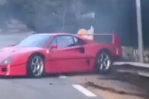 El Ferrari de Lando Norris sufre accidente cerca de Mónaco