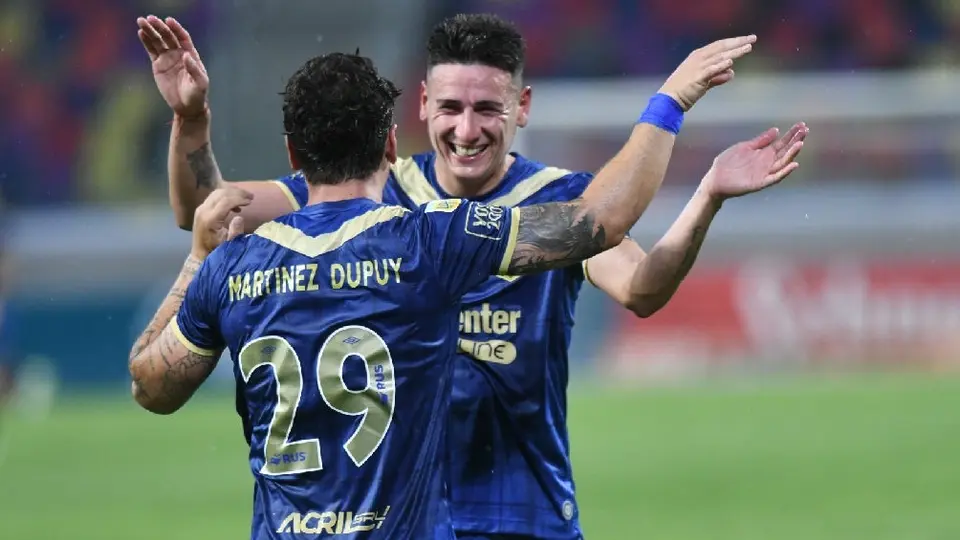 ¡En plan goleador! Luca Martínez Dupuy catapulta victoria de Rosario Central en Argentina