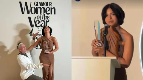 Ángela Aguilar tras recibir Premio ‘Mujer del Año’: “No creo que me lo merezca”