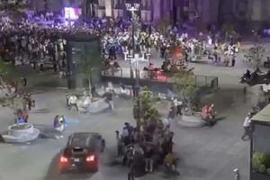 VIDEO: Hombre atropella a 16 personas en Centro Histórico de Guadalajara
