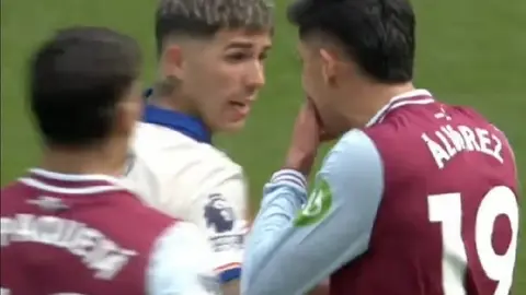 Premier League: ¿Edson Álvarez amenazó a Enzo Fernández del Chelsea?