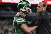 ¿Problemas en el paraíso? Aaron Rodgers le niega abrazo a Robert Saleh en el TNF