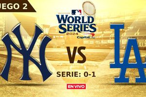 Yankees vs Dodgers EN VIVO Serie Mundial 2024 Juego 2