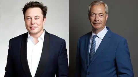 Elon Musk financiaría al partido populista de Nigel Farage en Reino Unido ¿Cómo lo haría?