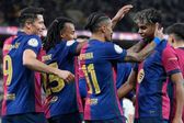Barcelona goleó al Real Madrid y se corona en la Supercopa de España