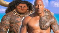 Primer vistazo de The Rock como 'Maui' para la película Moana