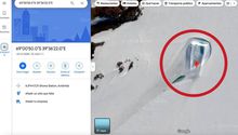 Descubren misteriosa "puerta" en la Antártida en Google Maps; expertos explican qué es