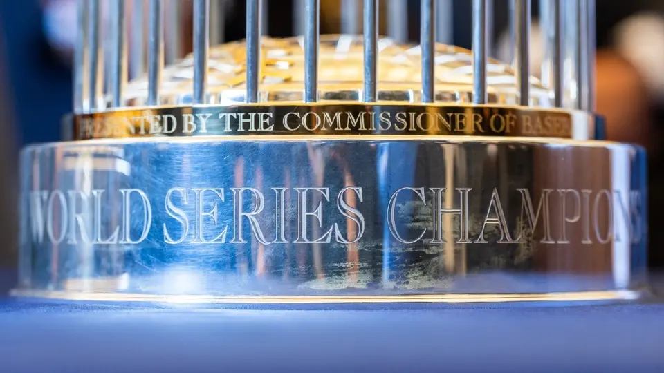 Trofeo de la Serie Mundial MLB | AFP