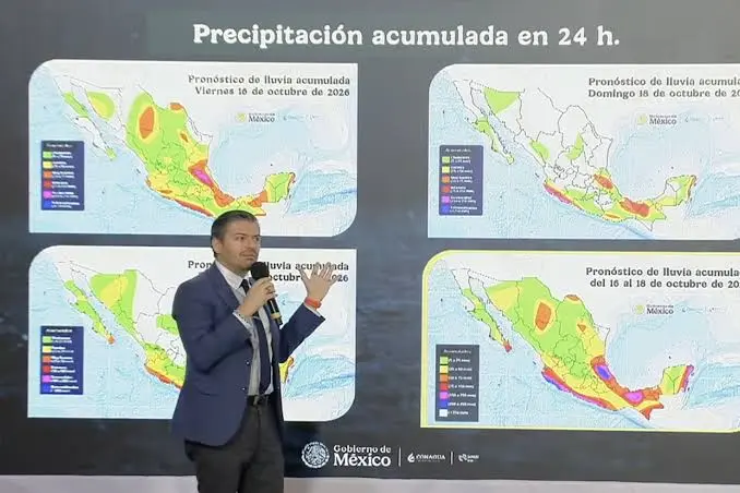 Jalisco y Colima permanecen bajo vigilancia./Gob de México