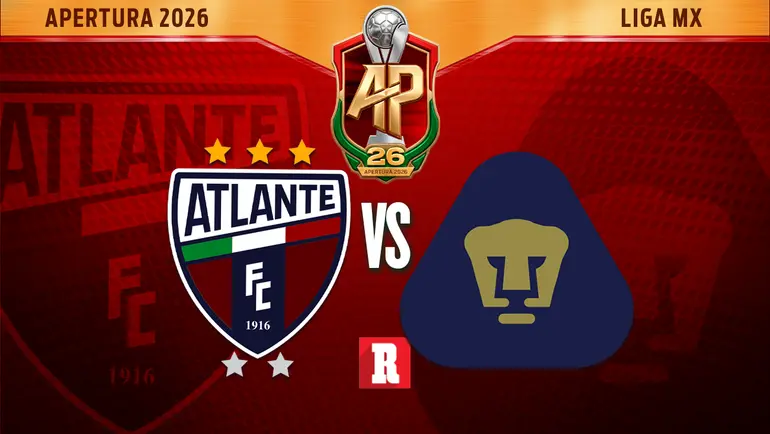 Dónde ver Atlante vs Pumas: canales y hora del partido de Liga MX | RÉCORD