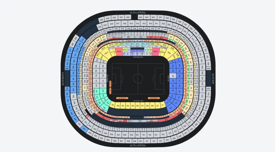 Mapa de Fanki para el Atlante vs. Pumas |Captura