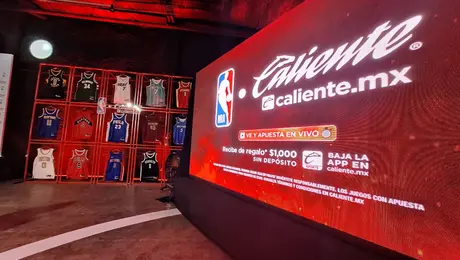 Caliente anuncia nueva alianza comercial con la NBA