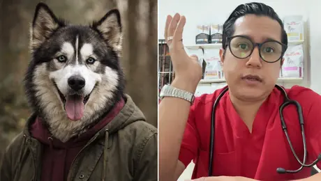 VIDEO: ¿Veterinario atendió a un therian que dijo ser perro? La historia que circula en redes
