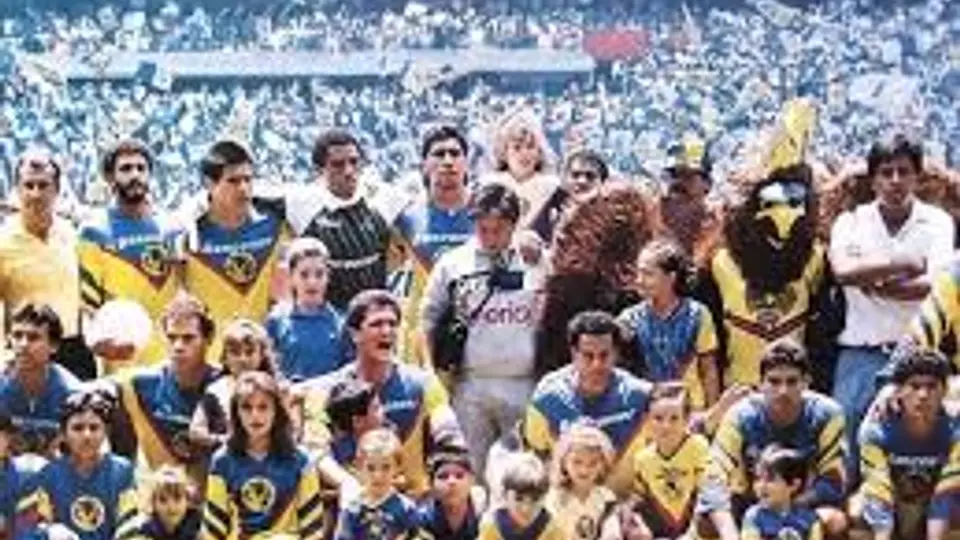 Las Águilas conquistaron el Bicampeonato de Liga en la campaña 1988-89. l MEXSPORT