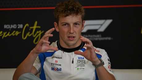 Liam Lawson en conferencia de prensa | MEXSPORT