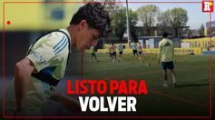 ALEJANDRO ZENDEJAS ya entrenó con AMÉRICA; está LISTO para REGRESAR