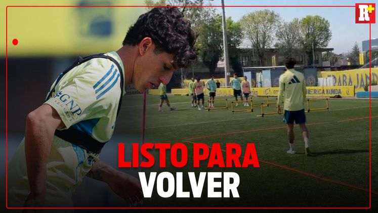 ALEJANDRO ZENDEJAS ya entrenó con AMÉRICA; está LISTO para REGRESAR