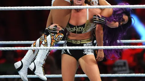 Ronda Roussey en el combate de Royal Rumble en 2019 | GROSBY GROUP
