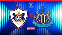 Qarabag vs Newcastle UEFA Champions League Playoffs Ida