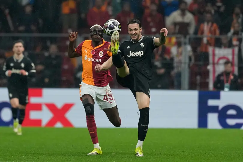 Galatasaray vs Juventus en la Ida de Playoffs l AP