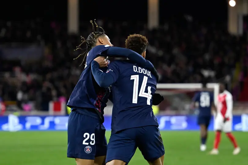PSG festeja ante el Mónaco l AP
