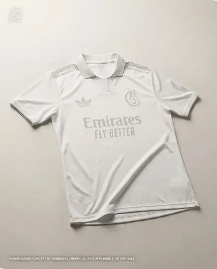 Posible jersey del Real Madrid por sus 125 años l footyheadlines.com