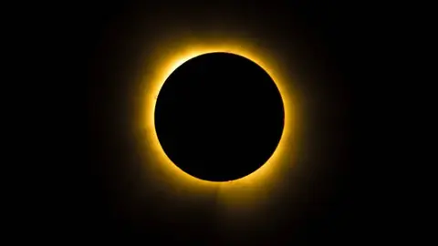 En la franja de anularidad, la Luna cubrirá aproximadamente el 96% del disco solar./ Pixabay