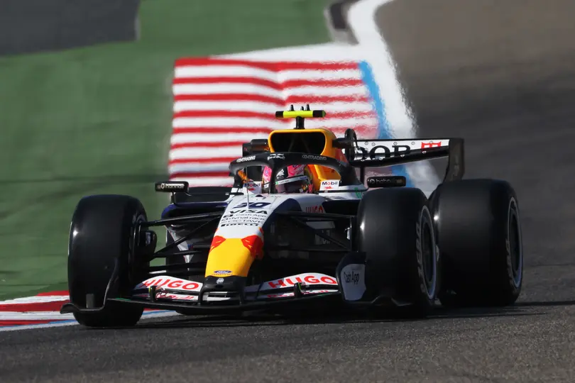 Liam Lawson en la pretemporada de 2026 con Racing Bulls | RED BULL