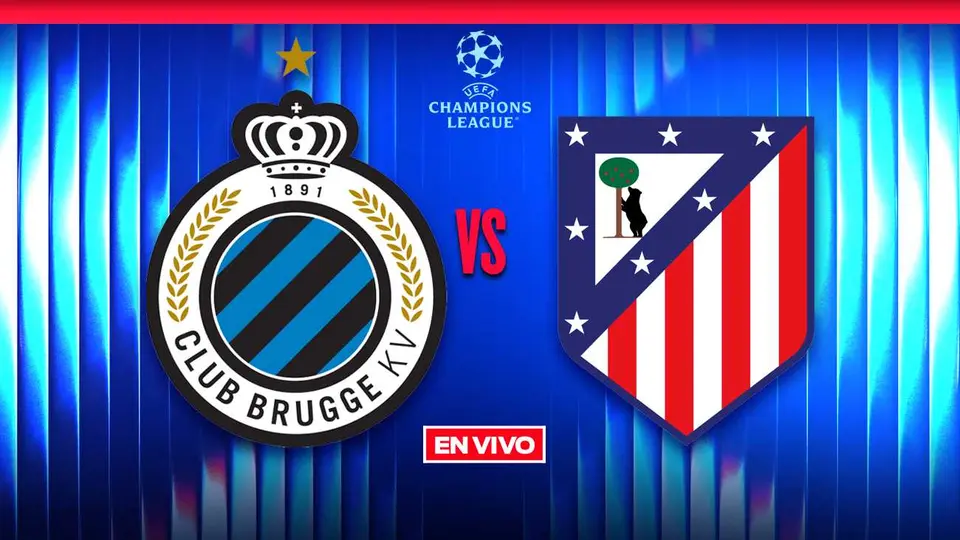Brujas vs Atlético de Madrid EN VIVO UEFA Champions League Playoffs Ida