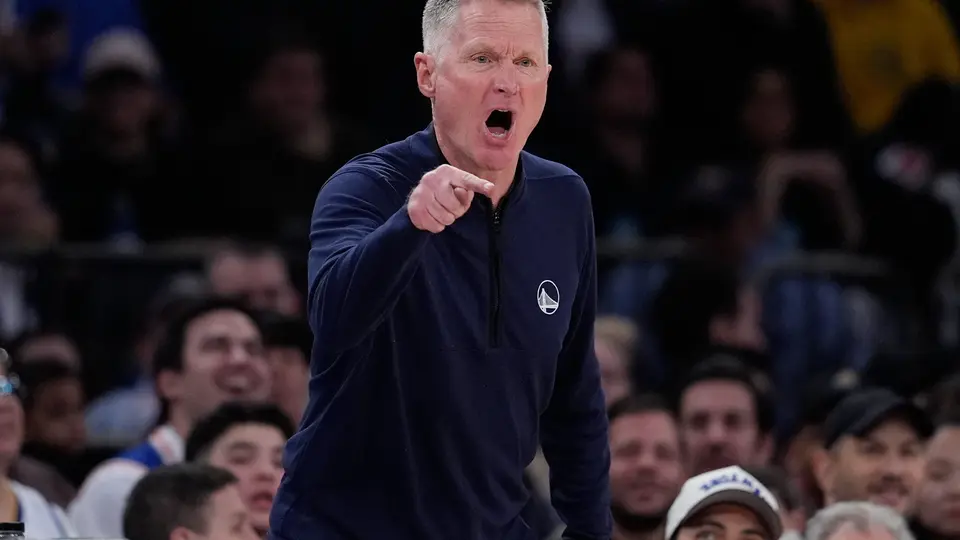 Steve Kerr, entrenador de los Golden State Warriors | AP