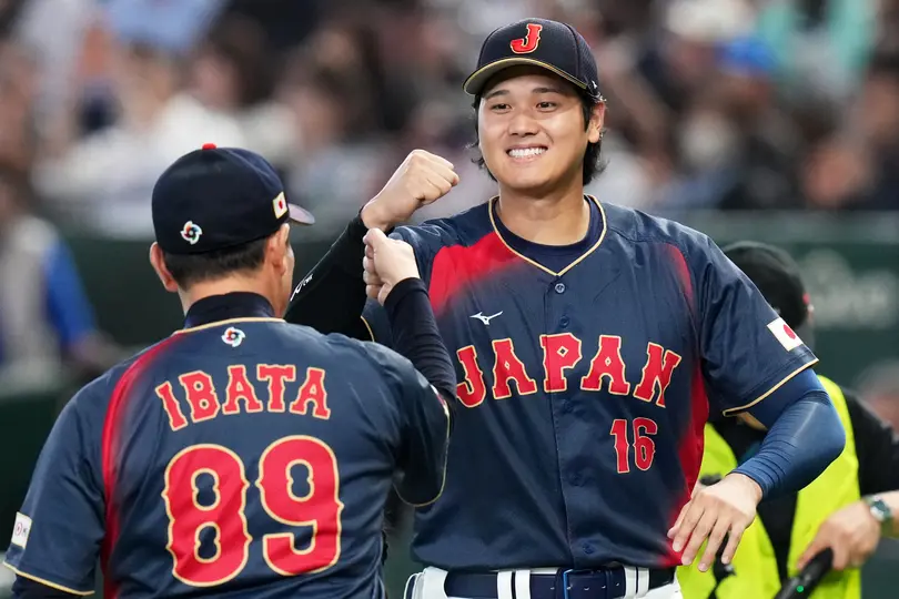 Ibata y Ohtani en el Clásico Mundial de Béisbol | AP