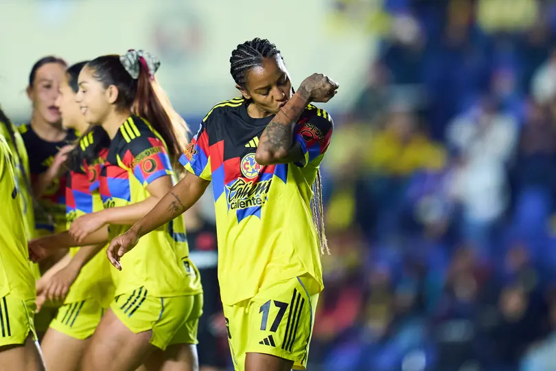 Geyse celebra su gol en el partido de América ante Toluca | MEXSPORT