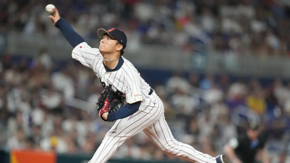 Yoshinobu Yamamoto, pitcher de Japón | AP