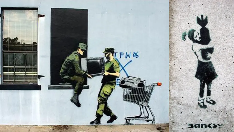 Banksy fue uno de los mayores enigmas del arte contemporáneo / FB: @robertbanksyartist