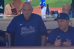 Infantino asistió al Clásico Mundial para apoyar a Italia | CAPTURA