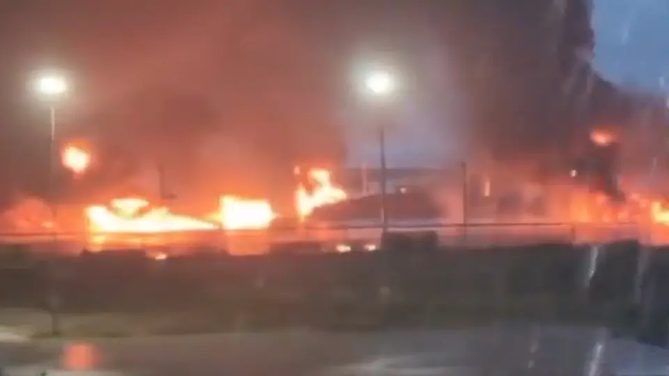 El siniestro ocurrió en la Refinería Olmeca, en Paraíso, Tabasco / Redes Sociales