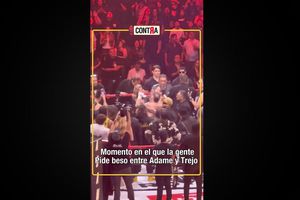 ¡Adame y Trejo se dieron un beso!