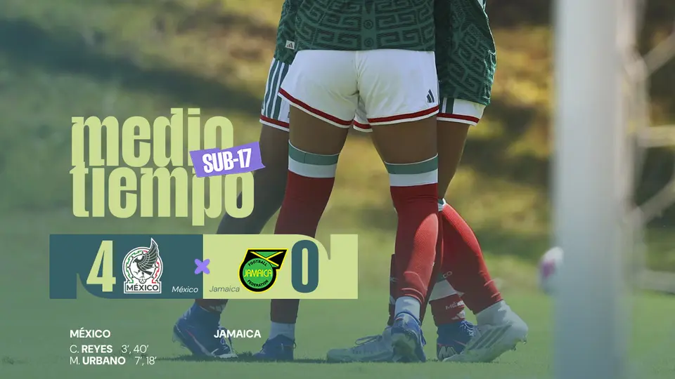 Victoria de México Femenil Sub-17 ante Jamaica l X:Miseleccionfem
