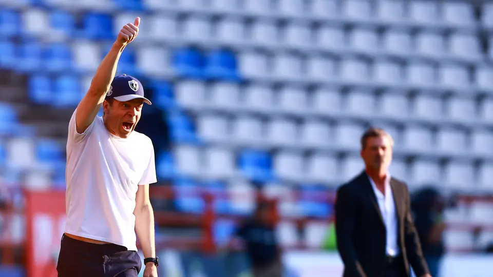 Esteban Solari llegó a Pachuca para el Play-In del Apertura 2025 | MEXSPORT