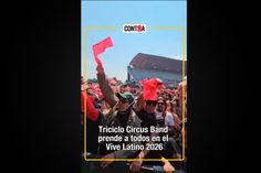 Triciclo Circus Band arranca la fiesta en el segundo día del Vive Latino