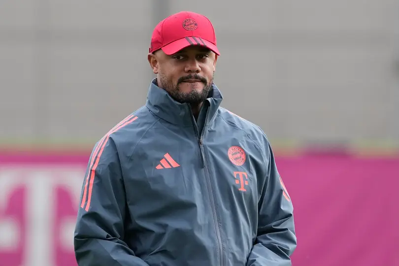 Vincent Kompany durante un entrenamiento de Bayern Munich | AP