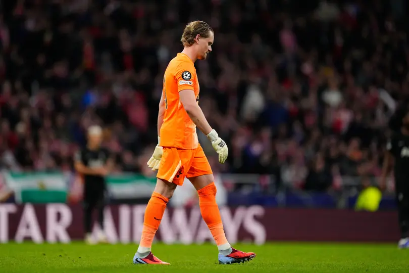 Antonin Kinsky, portero del Tottenham, en derrota ante Atlético de Madrid | AP