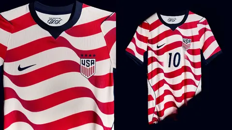 Este será el Jersey de local para Estados Unidos en el Mundial 2026 | X @USMNT