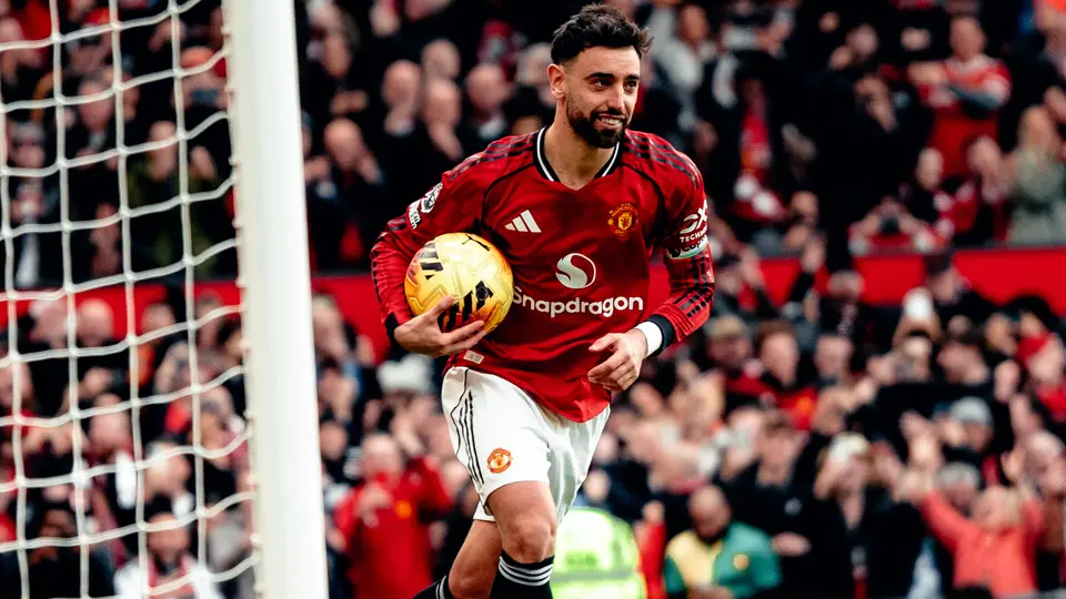 Bruno Fernandes cerca de un récord de época | X: @ManUtd