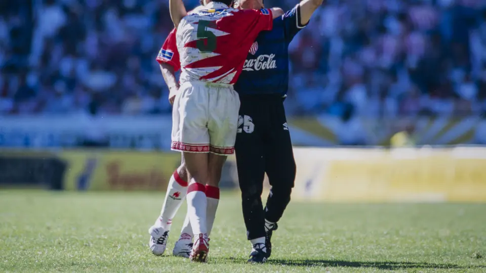 Adolfo Ríos, leyenda del futbol mexicano, con Necaxa | MEXSPORT