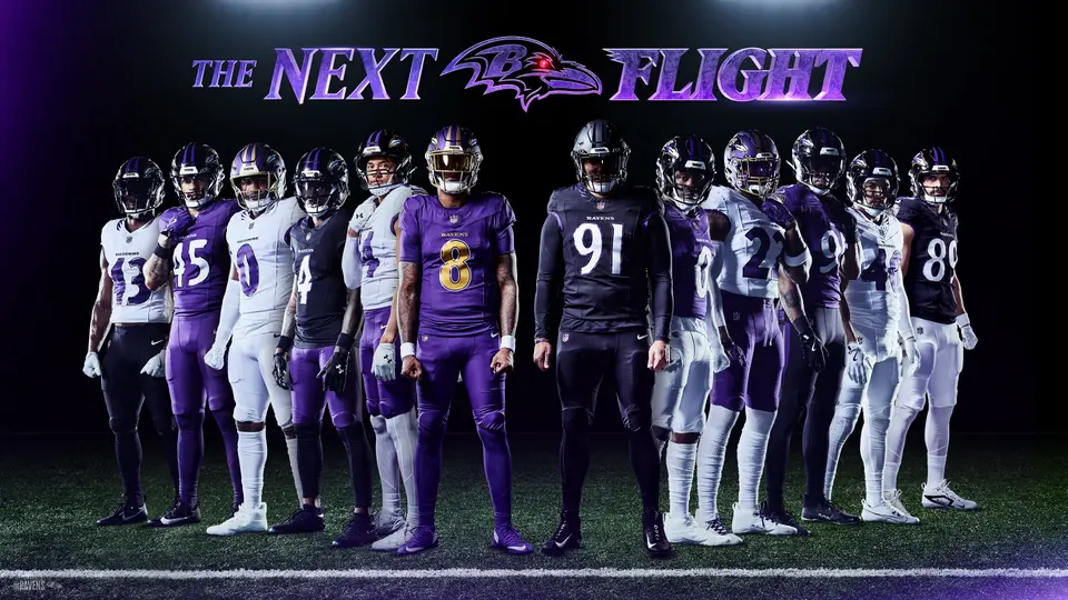 Por primera vez en 25 años los Ravens cambiaron sus uniformes | X @Ravens
